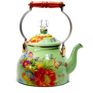New  MACKENZIE-CHILDS Tea kettle -limited Edition